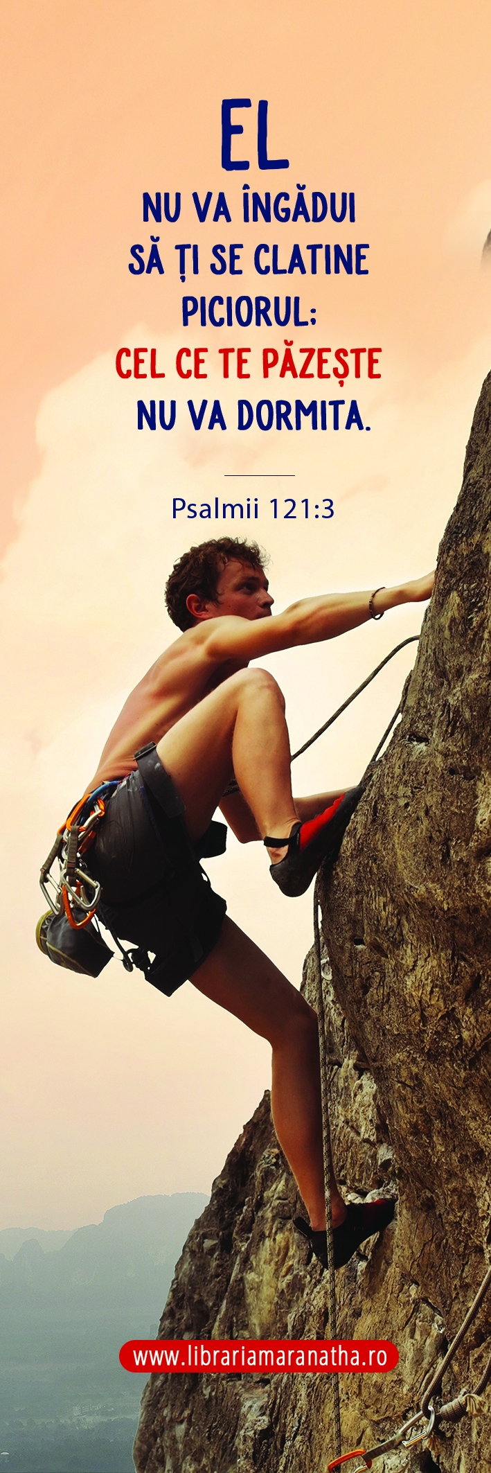 Semn de carte - El nu va ingadui sa ti se clatine piciorul (95) Semn de carte - El nu va ingadui sa ti se clatine piciorul (95)