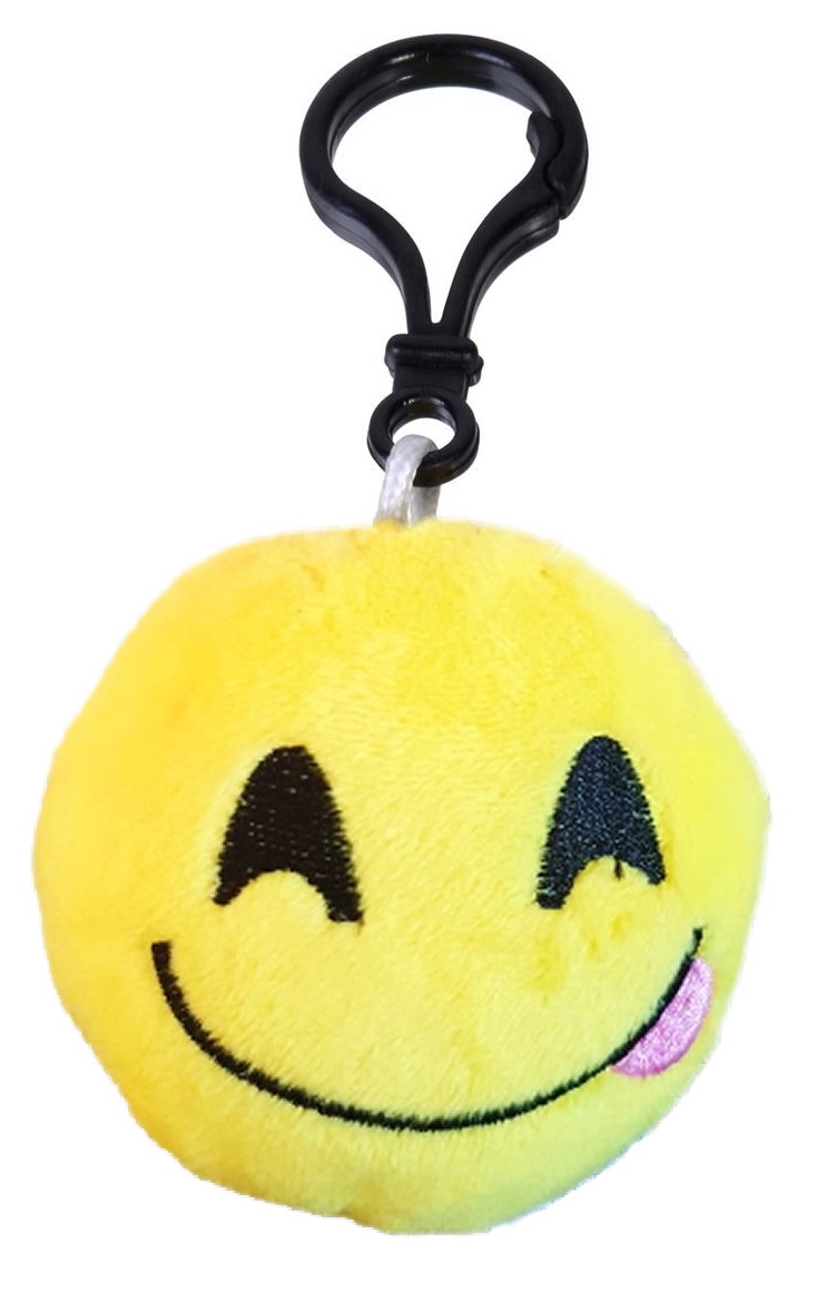 Breloc pufos - Emoticon limba Breloc pufos - Emoticon limba