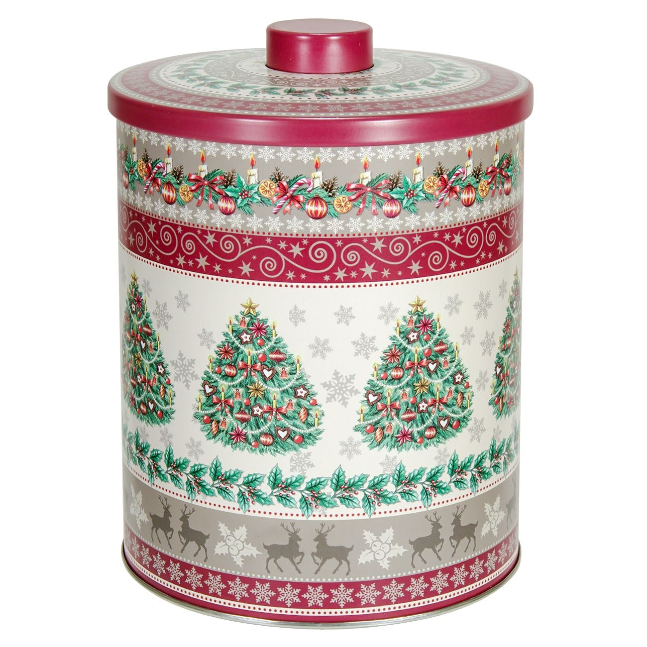 Cutie metalica, motive Craciun (16x13,5 cm) Cutie metalica, motive Craciun (16x13,5 cm)