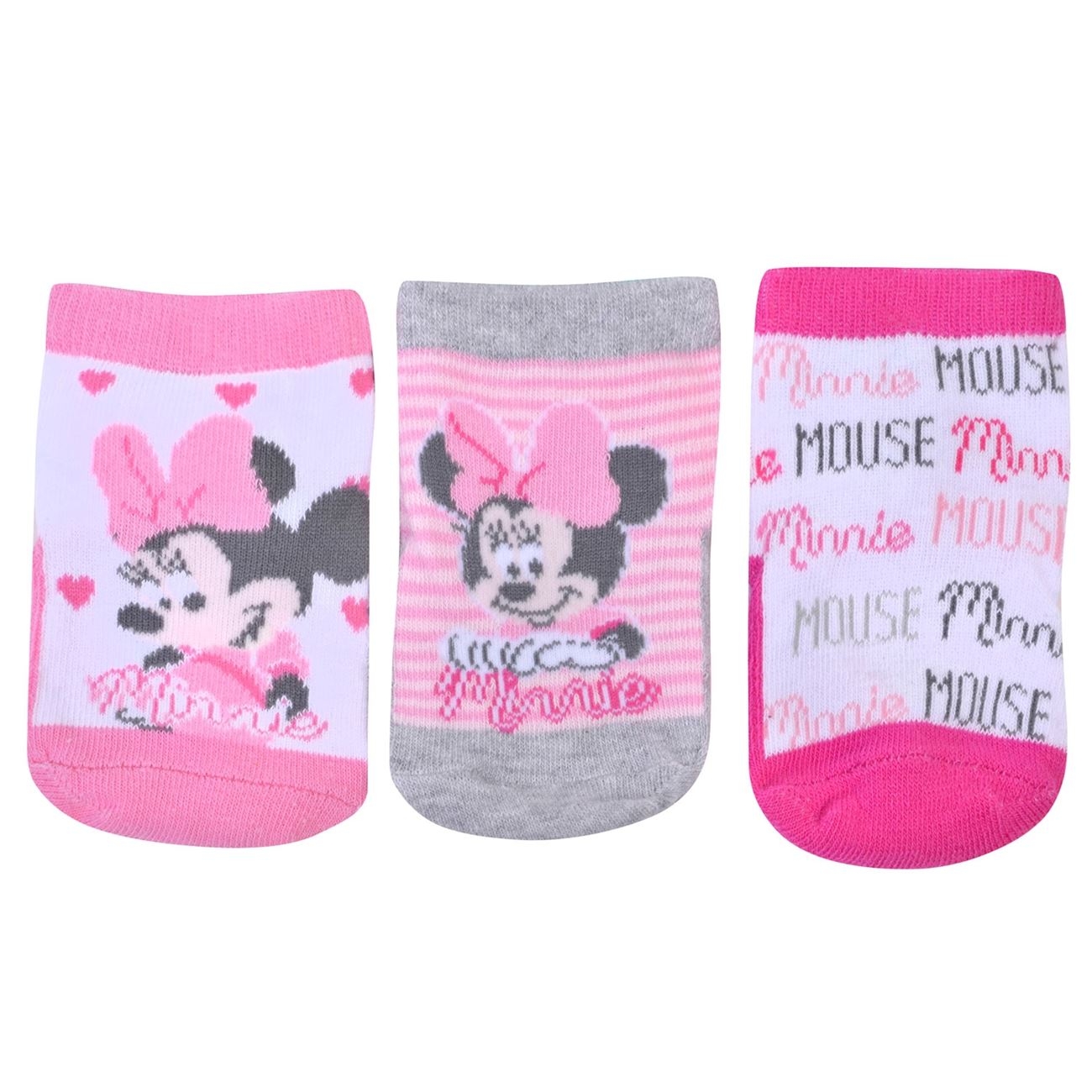 Set sosete 0-6 m - Minnie - 3 per Set sosete 0-6 m - Minnie - 3 per