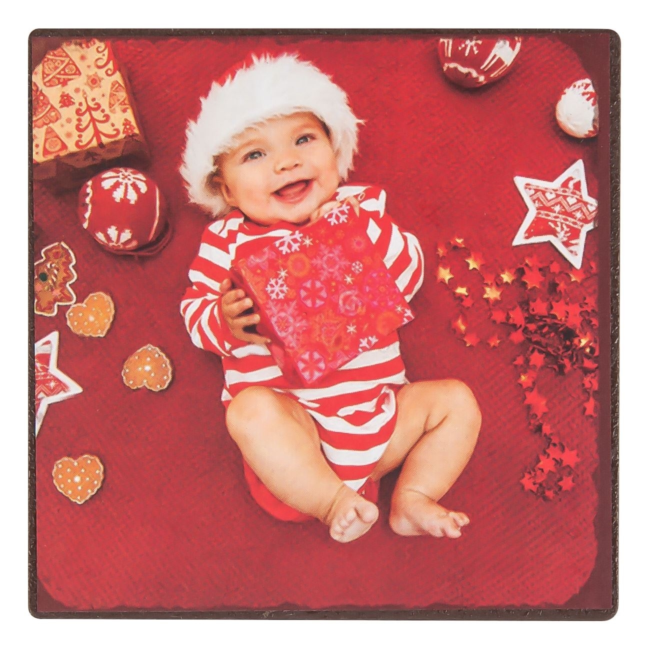 Magnet de frigider bebe - Model Craciun Magnet de frigider bebe - Model Craciun