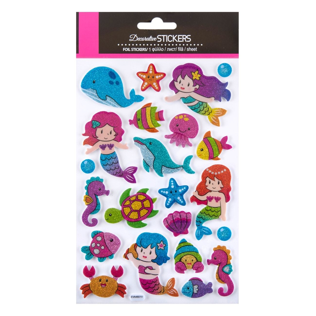 Autocolante - Sirene, Pesti..., 22 buc. (3+) Autocolante - Sirene, Pesti..., 22 buc. (3+)