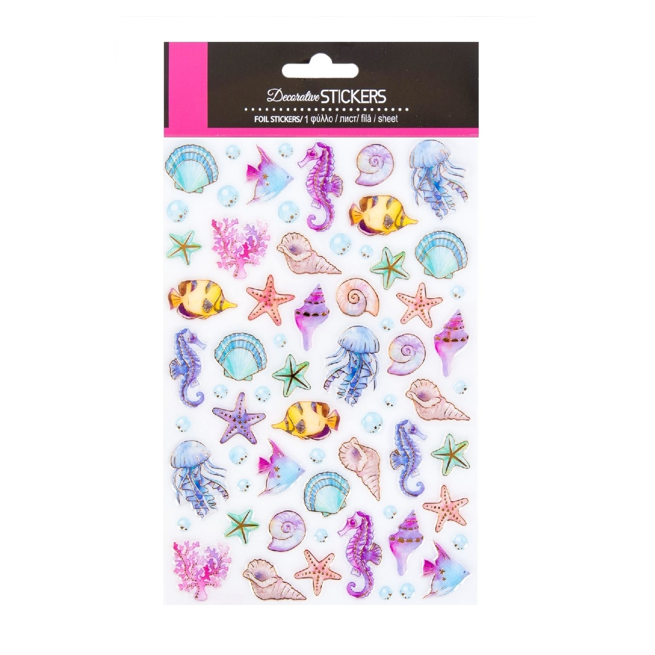 Autocolante - Scoici, Pesti..., 64 buc. (3+) Autocolante - Scoici, Pesti..., 64 buc. (3+)