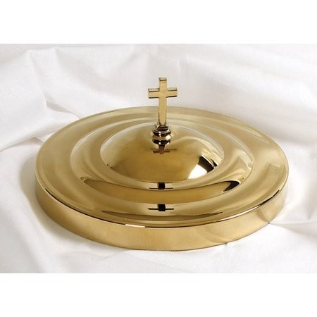 Capac auriu din aluminiu pentru farfuria de paine