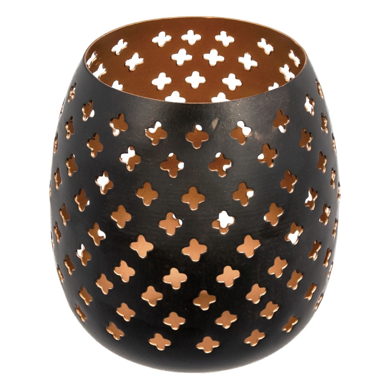 Ornament de Craciun - Suport pentru lumanare cu model perforat