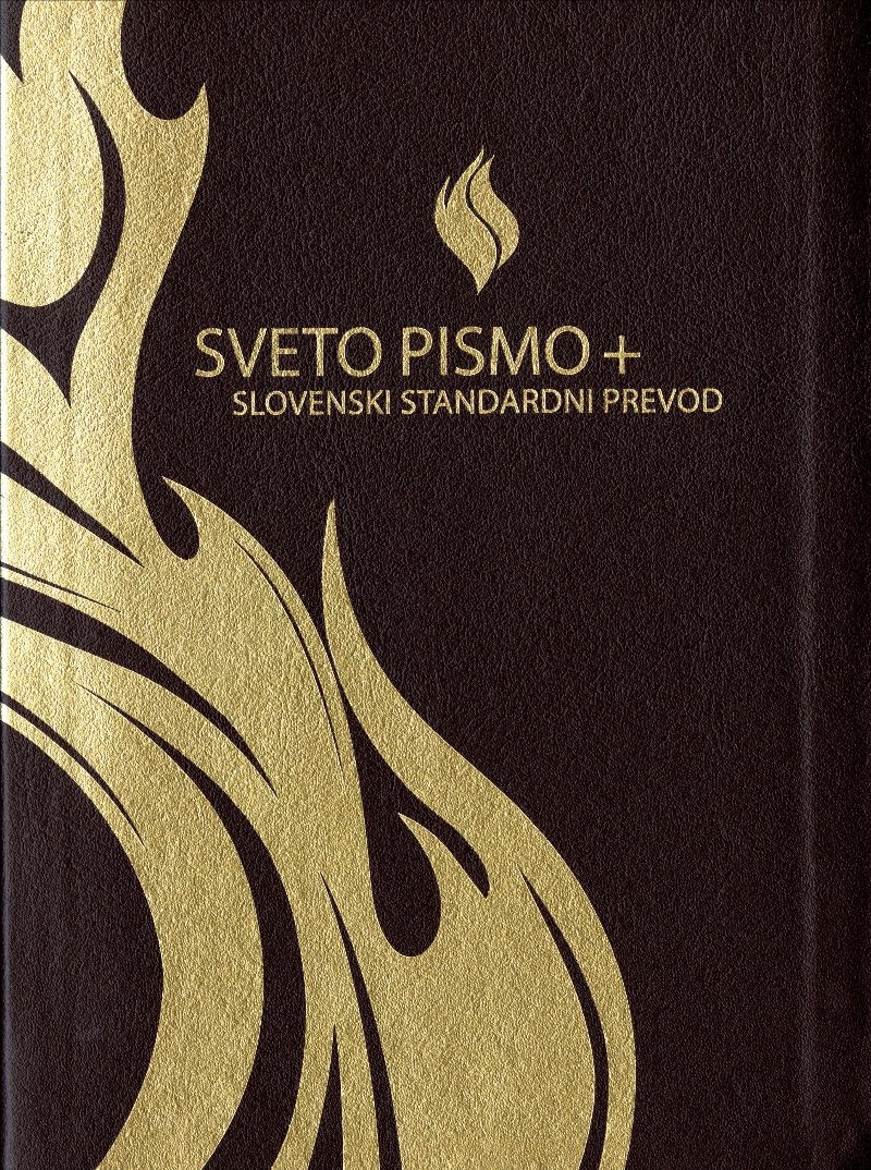 Biblia in limba slovenă, marime mare, coperta imitatie piele - Biblia de studiu - SVETO PISMO + Biblia in limba slovenă, marime mare, coperta imitatie piele - Biblia de studiu - SVETO PISMO +