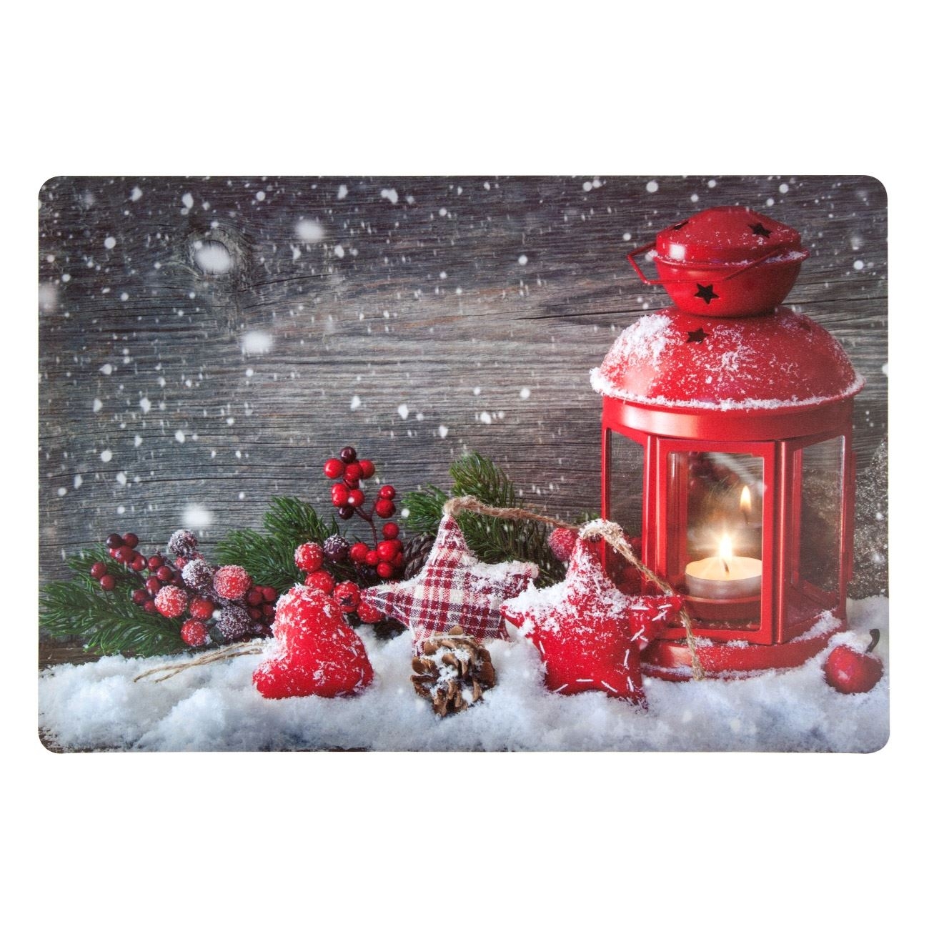 Suport farfurie cu felinar (43x28cm) Suport farfurie cu felinar (43x28cm)