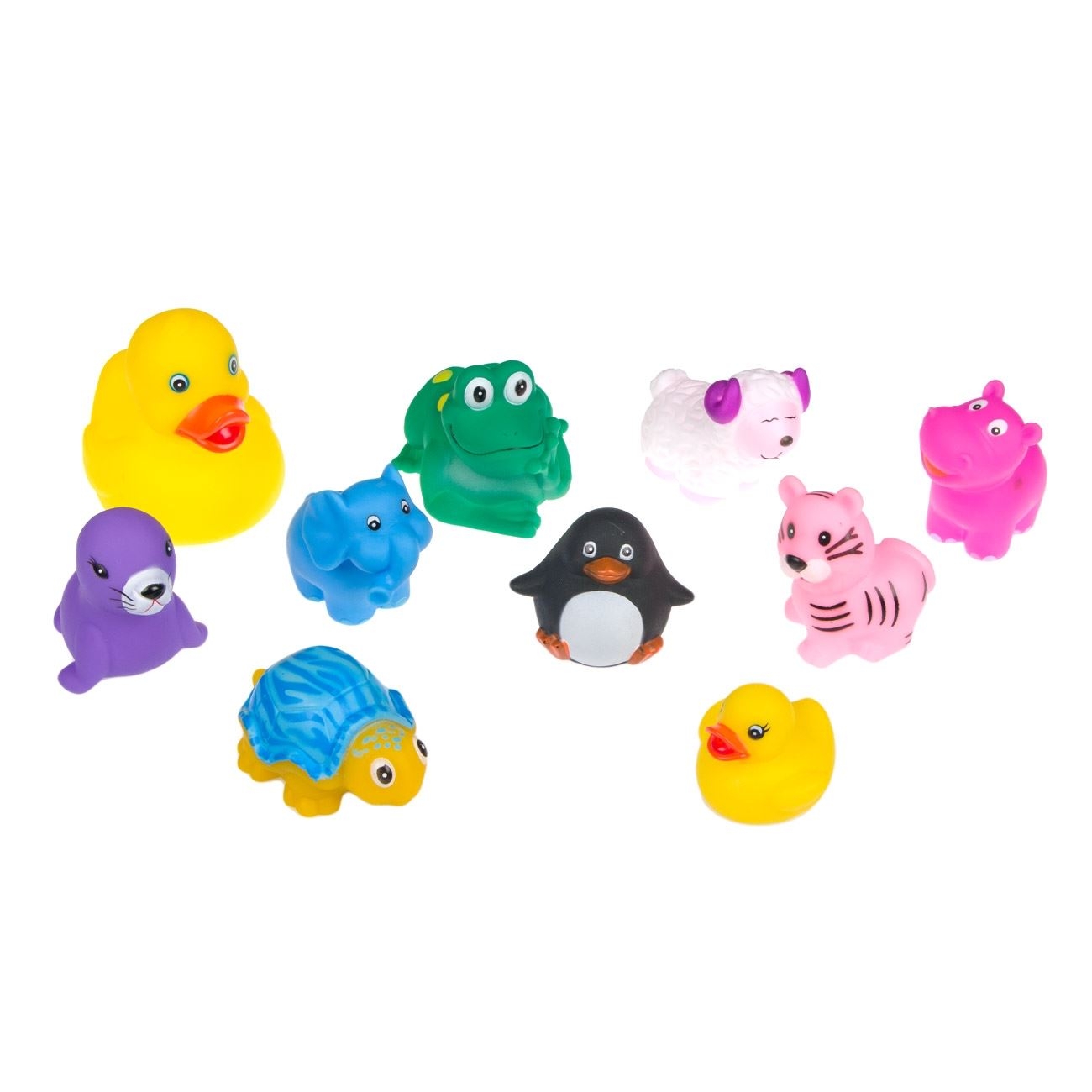 Set 10 jucarii pentru baie - Jucarii pentru copii 6 m+ Set 10 jucarii pentru baie - Jucarii pentru copii 6 m+