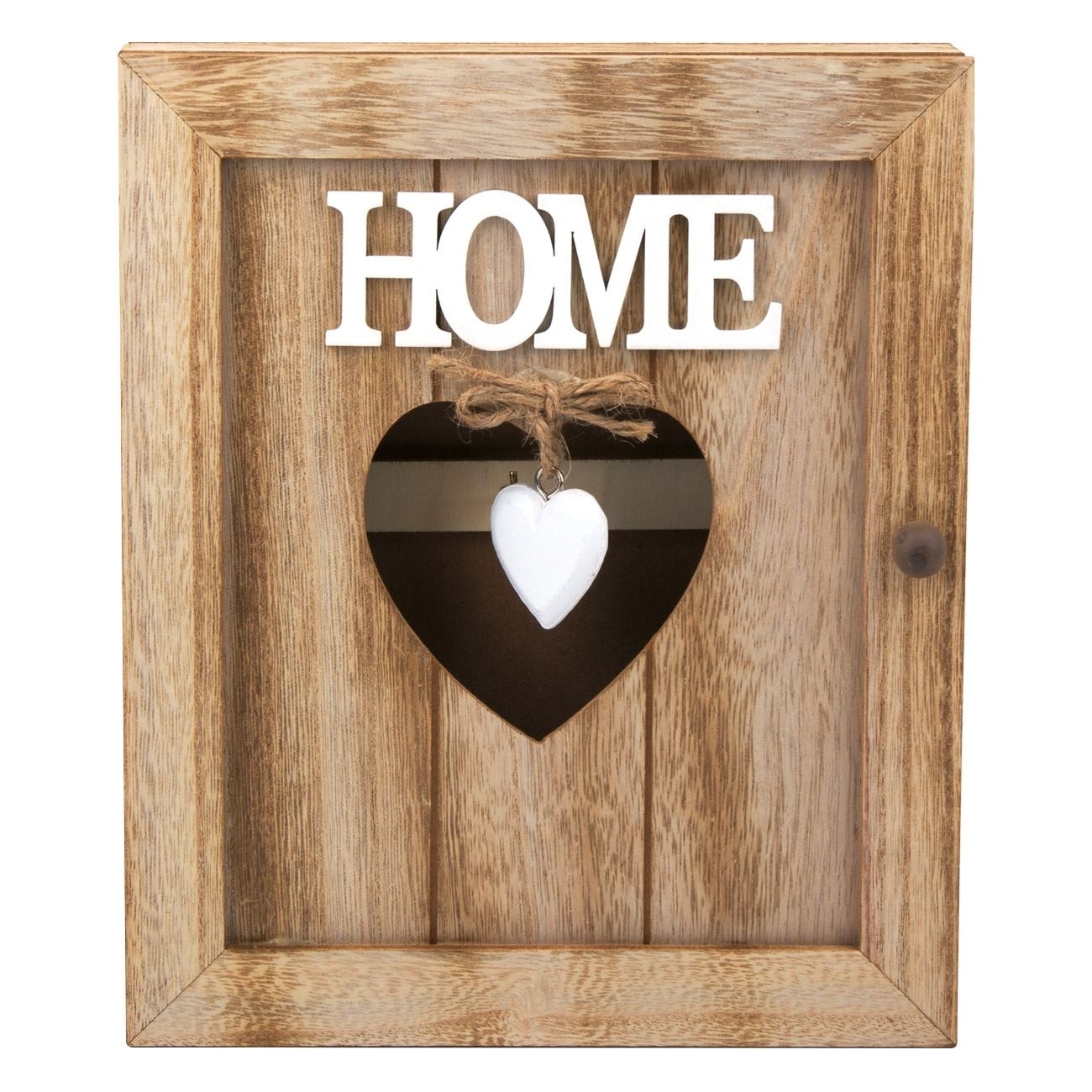 Cutie din lemn pentru chei - HOME (21x26cm) Cutie din lemn pentru chei - HOME (21x26cm)