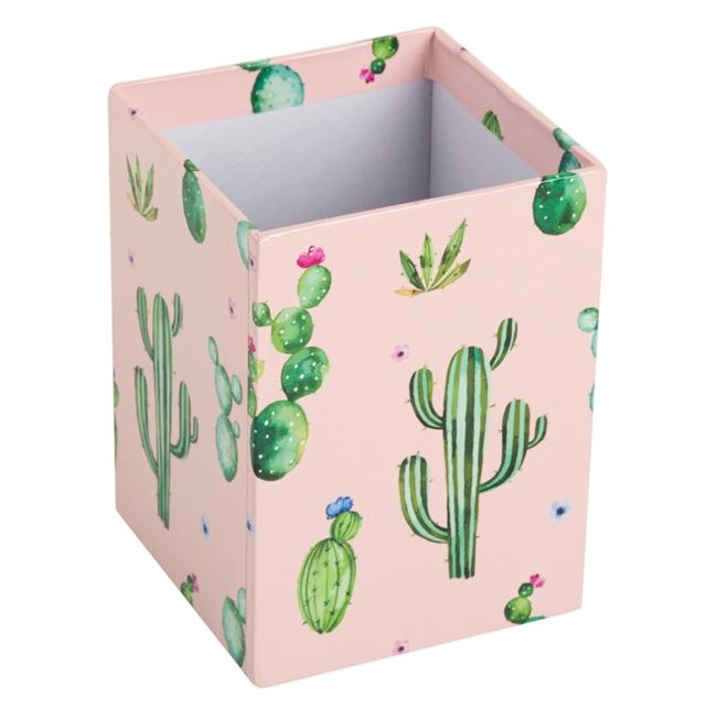 Suport de creioane din carton - Cactus (7x7x10 cm) Suport de creioane din carton - Cactus (7x7x10 cm)
