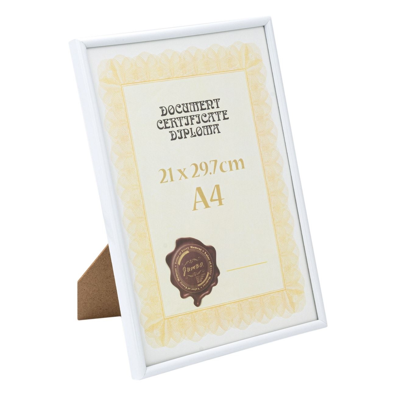 Rama foto, alba - 1 poza de 21x29.7cm Rama foto, alba - 1 poza de 21x29.7cm