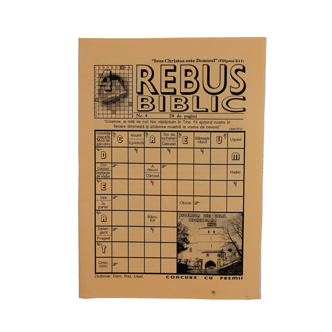 Rebus biblic - nr. 4 Rebus biblic - nr. 4