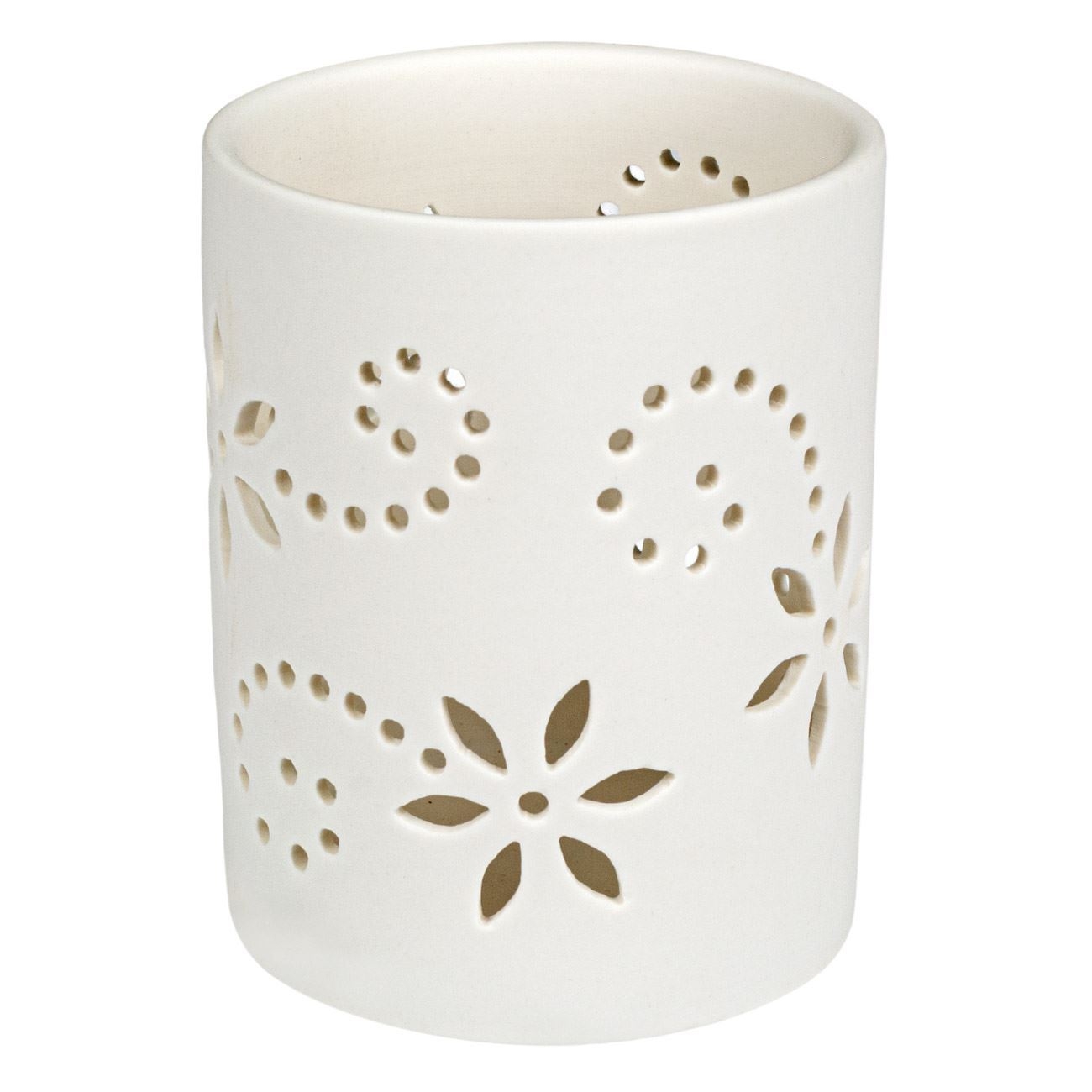 Suport portelan pentru lumanare