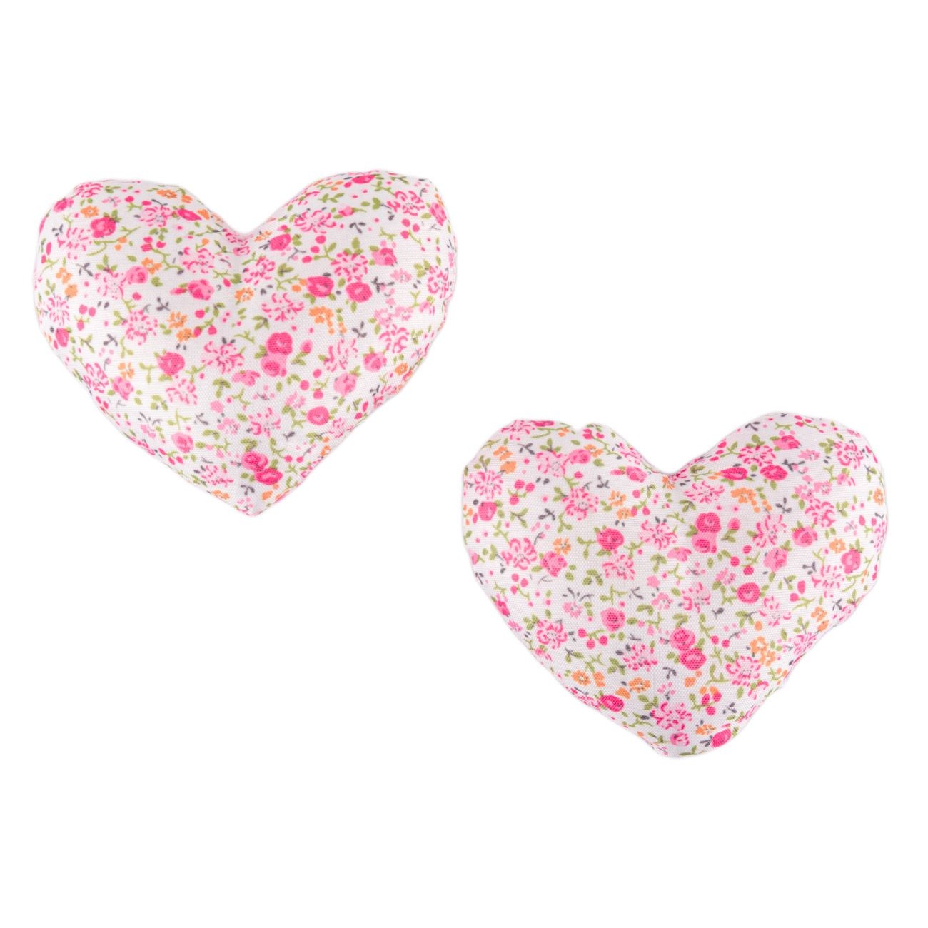 Odorizant inima stofa 2 buc (10x8 cm) Odorizant inima stofa 2 buc (10x8 cm)