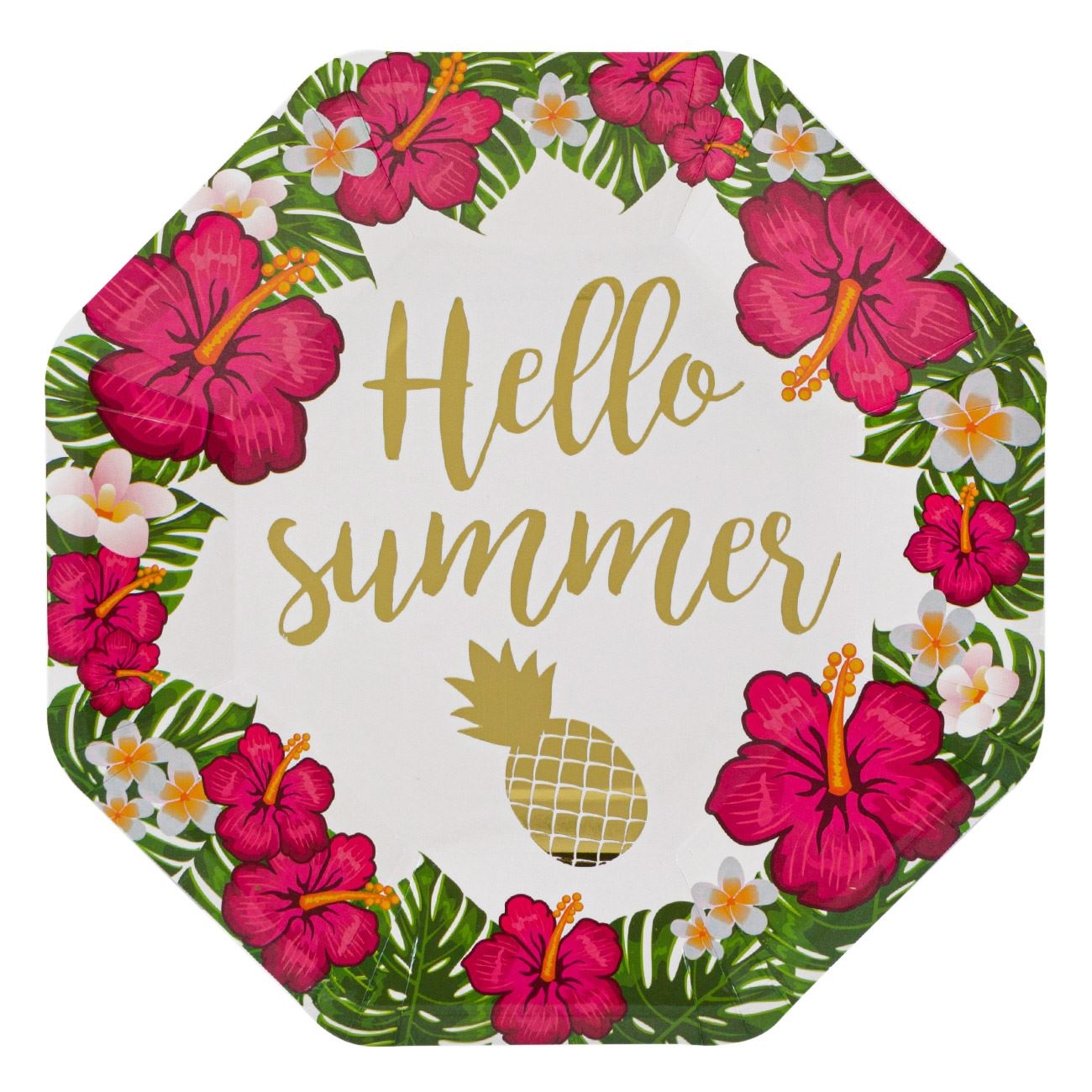 Set farfurie carton - Hello summer 6 buc. Set farfurie carton - Hello summer 6 buc.
