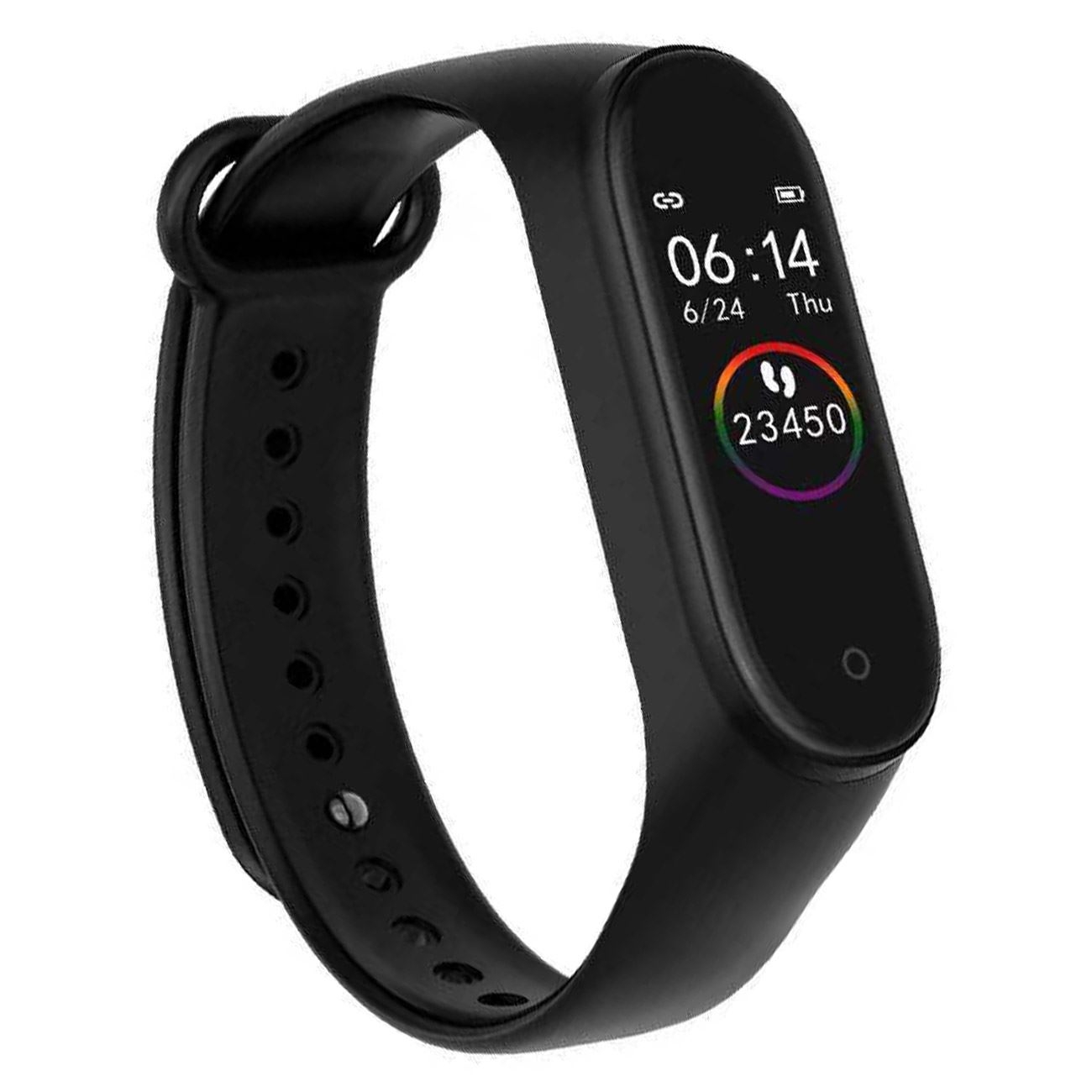 Bratara fitness, neagra + curea extra rosie Bratara fitness, neagra + curea extra rosie