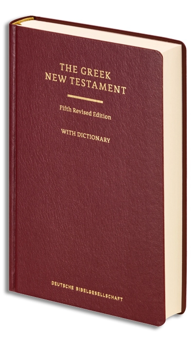 Biblia - Noul Testament grecesc, dictionar greaca-engleza, marime medie, coperta cartonata, visinie Biblia - Noul Testament grecesc, dictionar greaca-engleza, marime medie, coperta cartonata, visinie
