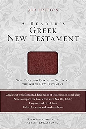 A Reader's Greek New Testament A Reader's Greek New Testament