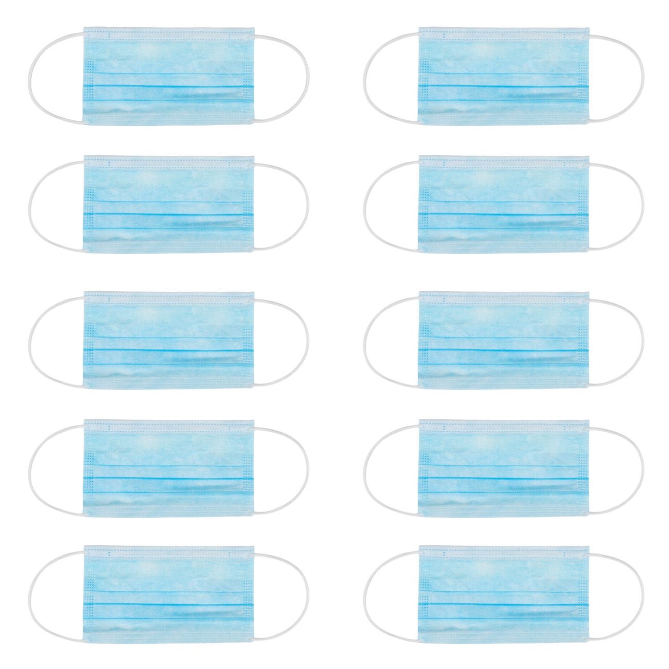 Masca netesuta 3 straturi - 10 buc Masca netesuta 3 straturi - 10 buc