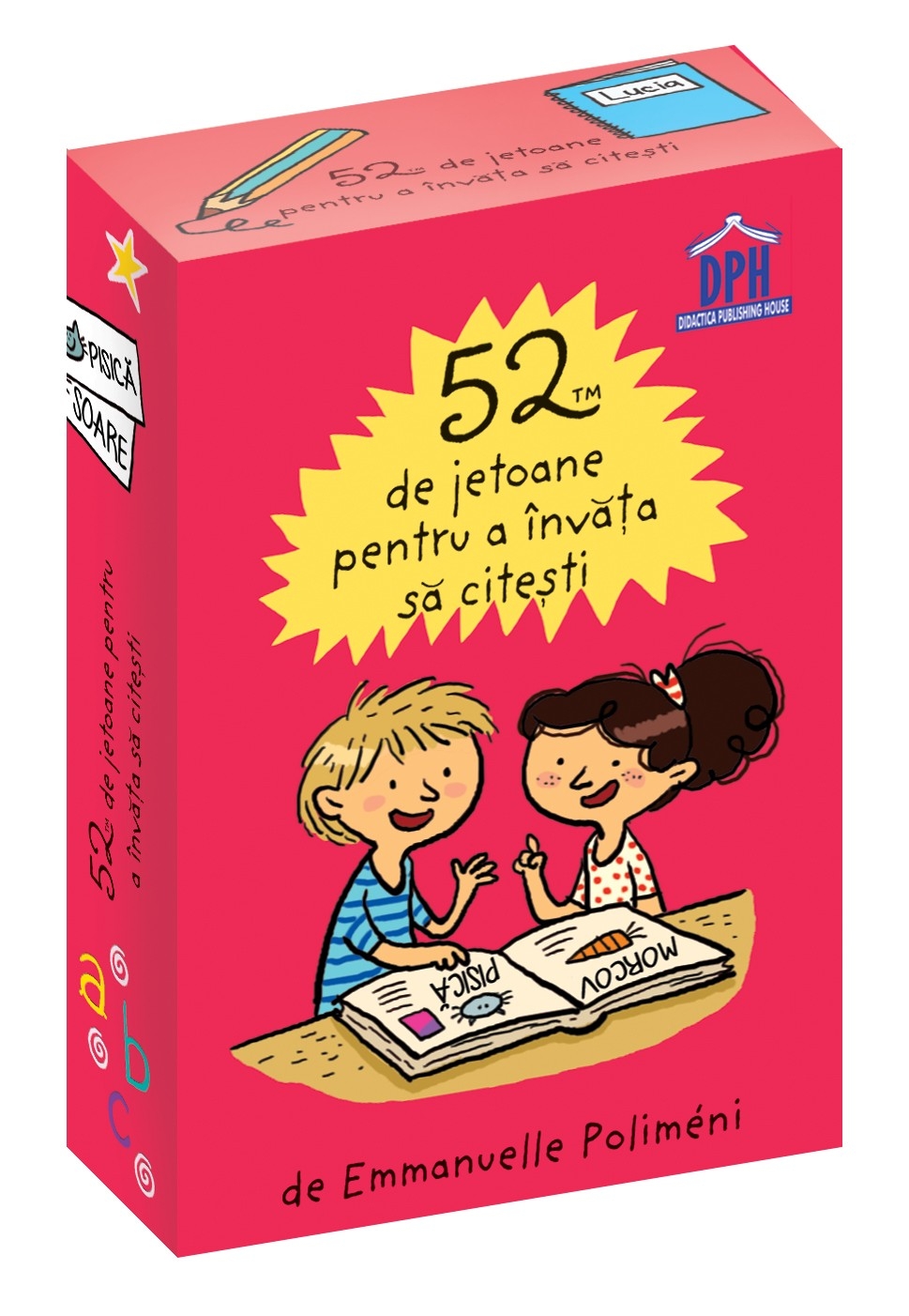 52 Jetoane pentru a invata sa citesti - Activități pentru copii 52 Jetoane pentru a invata sa citesti - Activități pentru copii