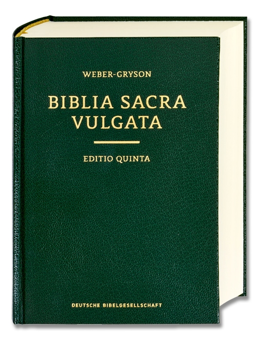 Biblia Sacra Vulgata - Biblia in limba latina, marime medie, cartonata, verde inchis Biblia Sacra Vulgata - Biblia in limba latina, marime medie, cartonata, verde inchis