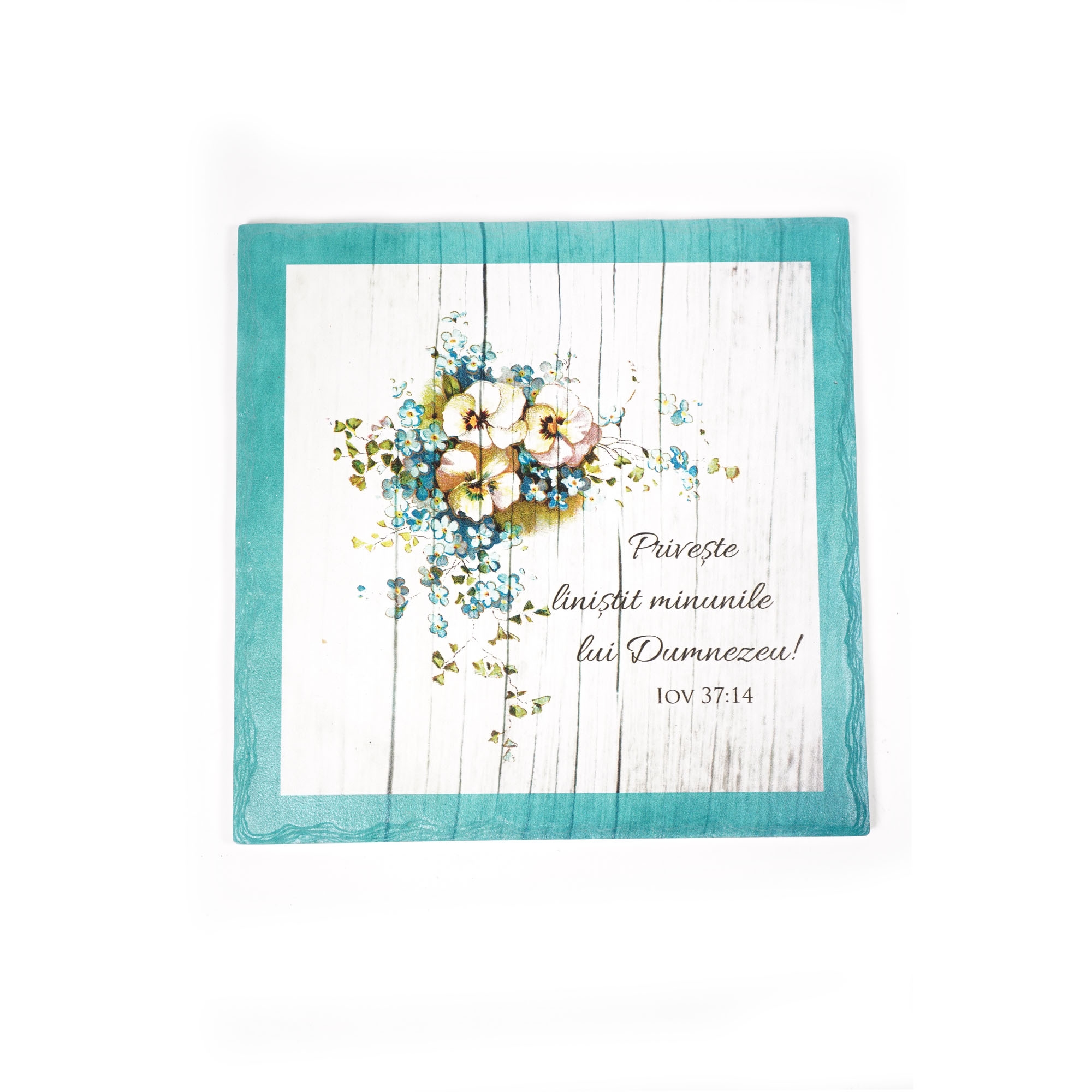 Aplica vintage patrata - Privește liniștit minunile lui Dumnezeu! (Iov 37:14) Aplica vintage patrata - Privește liniștit minunile lui Dumnezeu! (Iov 37:14)