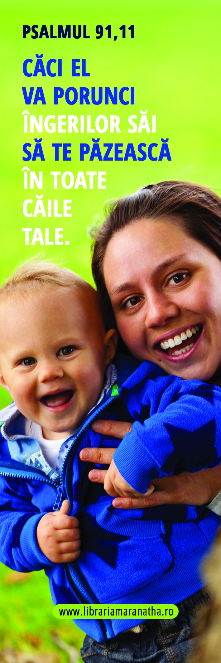 Semn de carte - Caci El va porunci ingerilor Sai (68) Semn de carte - Caci El va porunci ingerilor Sai (68)