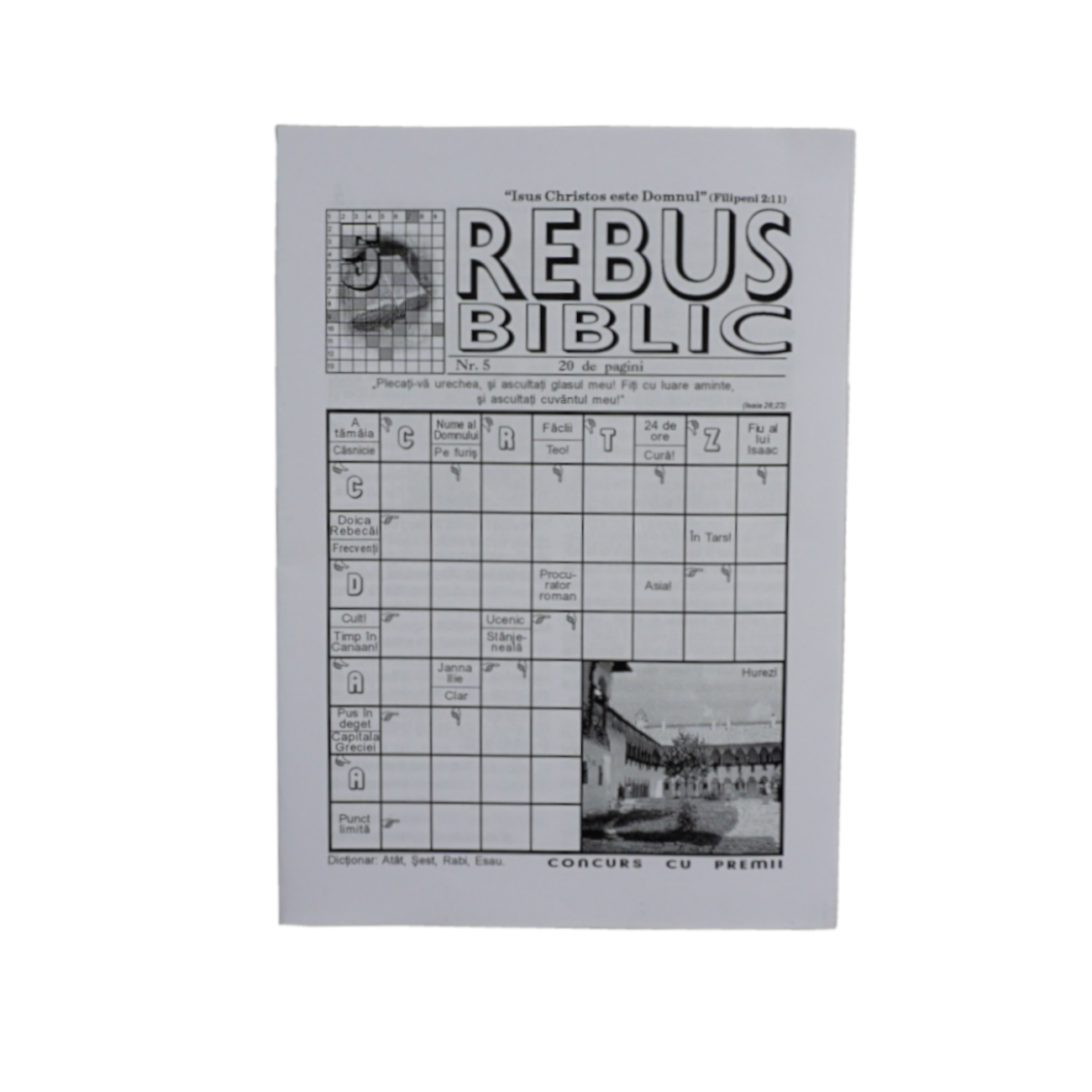 Rebus biblic - nr. 5 Rebus biblic - nr. 5