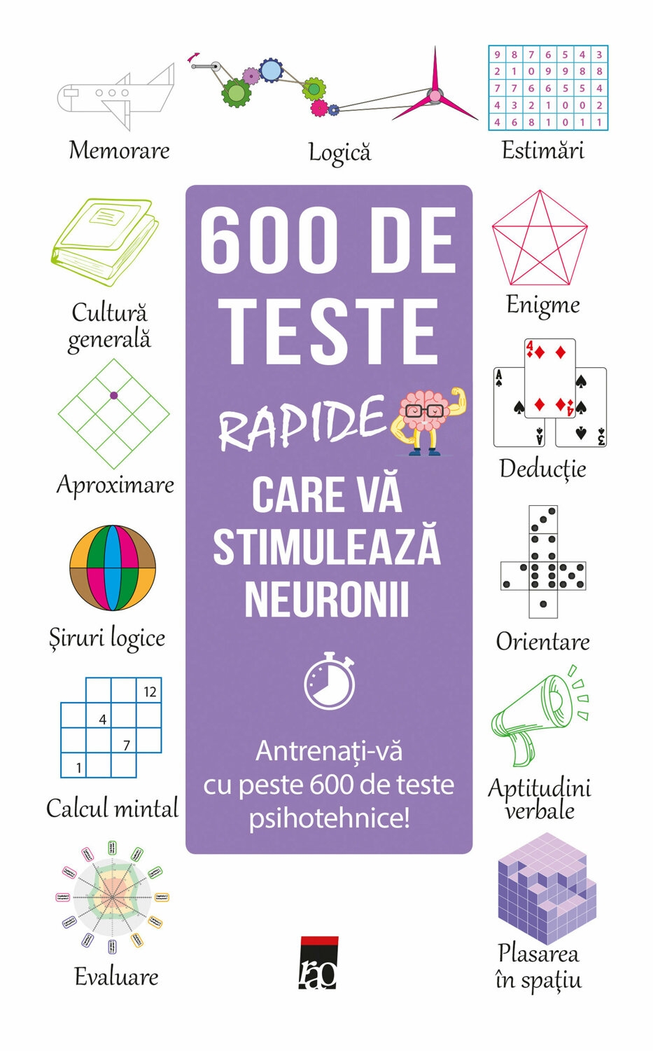 600 de teste rapide care va stimuleaza neuronii - Antrenati-va cu peste 600 de teste psihotehnice