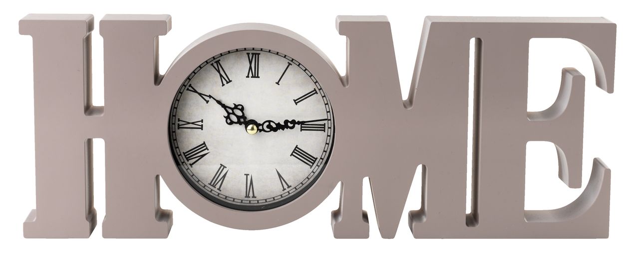 Ceas de perete - HOME gri Ceas de perete - HOME gri