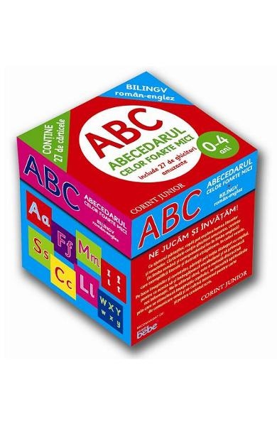 Cutie - Abecedarul celor foarte mici roman-englez (0-4 ani)