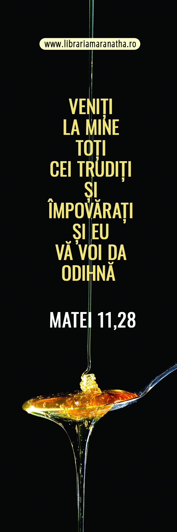 Semn de carte - Veniti la mine toti cei truditi (92)