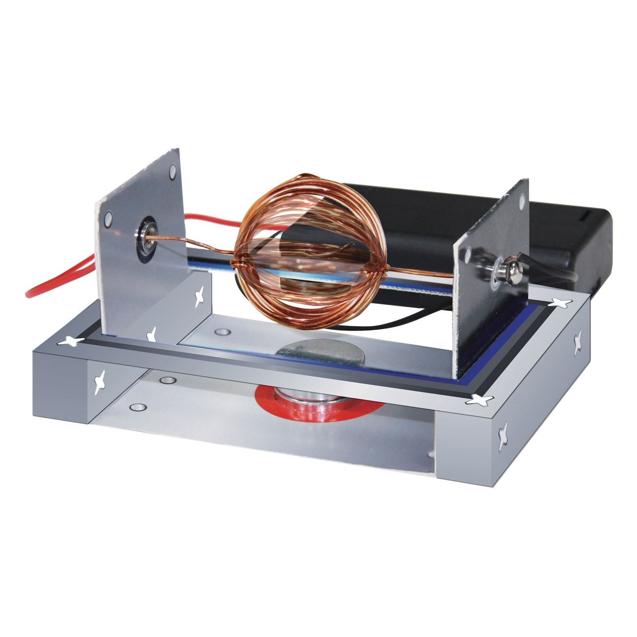 Joc educativ si creativ pentru copii - Motorul electric(8+) Joc educativ si creativ pentru copii - Motorul electric(8+)