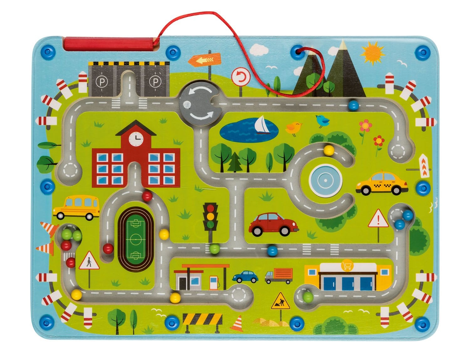 Labirint magnetic din lemn (2+) Labirint magnetic din lemn (2+)