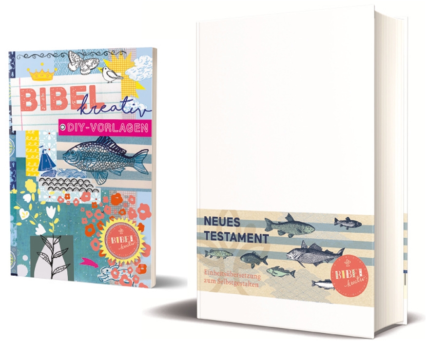 Biblia, Noul Testament creativ in limba germana, trad. standard - Einheitsübersetzung NT zum Selbstgestalten, Bibel kreativ inkl. DIY-Vorlagenbuch Biblia, Noul Testament creativ in limba germana, trad. standard - Einheitsübersetzung NT zum Selbstgestalten, Bibel kreativ inkl. DIY-Vorlagenbuch