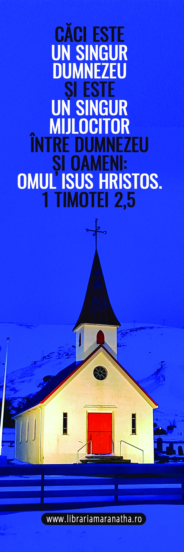 Semn de carte - Caci este un singur Dumnezeu (76) Semn de carte - Caci este un singur Dumnezeu (76)