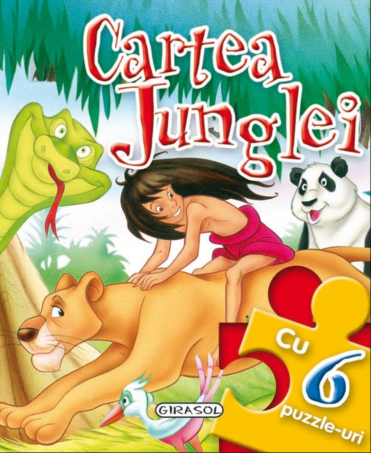 Povesti cu puzzle - Cartea junglei - Povestiri pentru copii (3-5 ani) Povesti cu puzzle - Cartea junglei - Povestiri pentru copii (3-5 ani)
