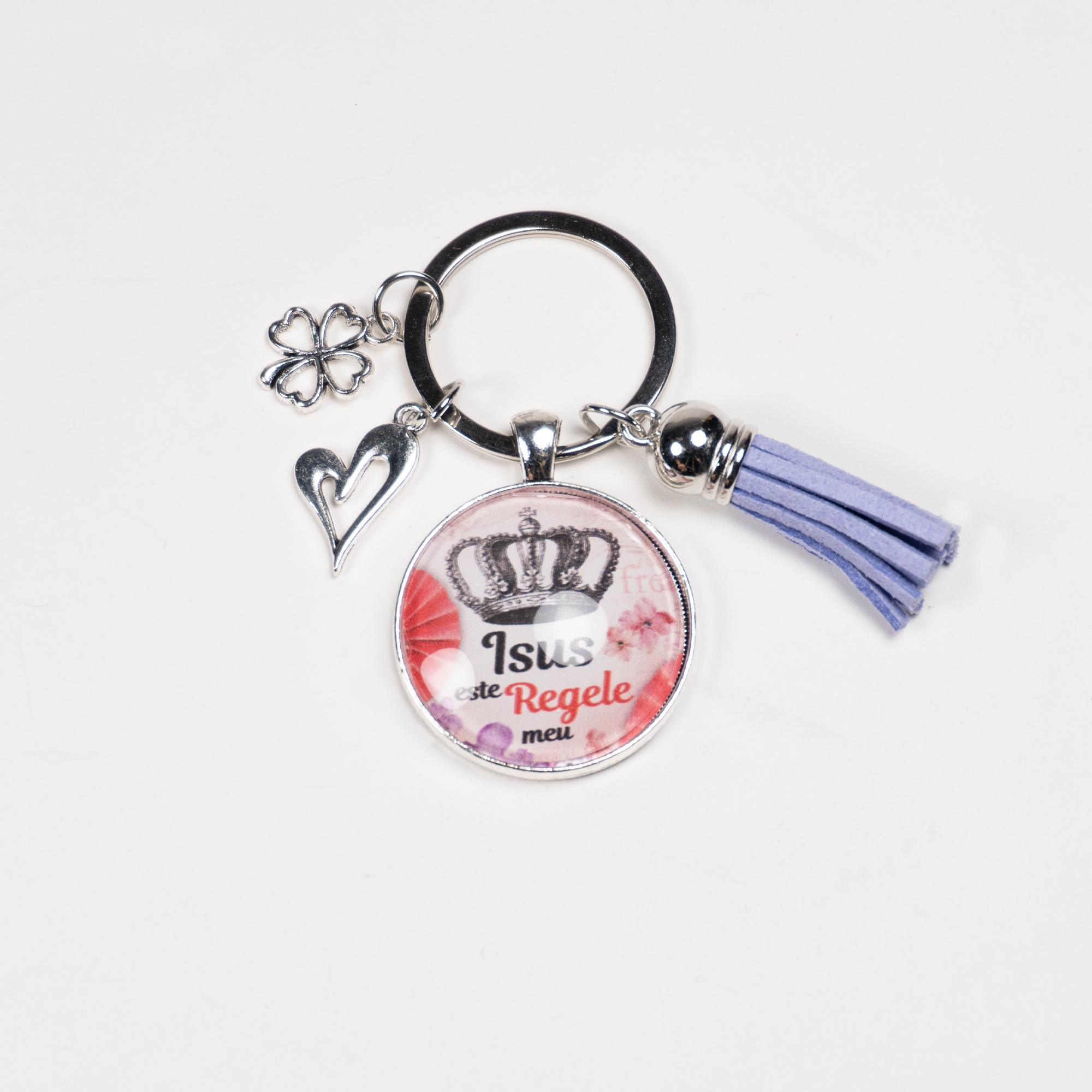 Breloc cu mesaj crestin - Isus este Regele meu. Breloc cu mesaj crestin - Isus este Regele meu.