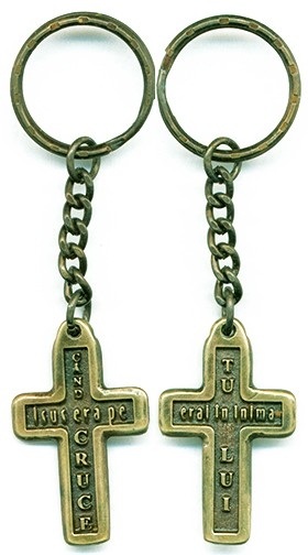 Breloc din metal: Cand Isus era pe cruce Breloc din metal: Cand Isus era pe cruce