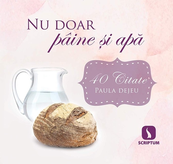 Nu doar pâine și apă. Set 40 carduri - Devotional crestin Nu doar pâine și apă. Set 40 carduri - Devotional crestin