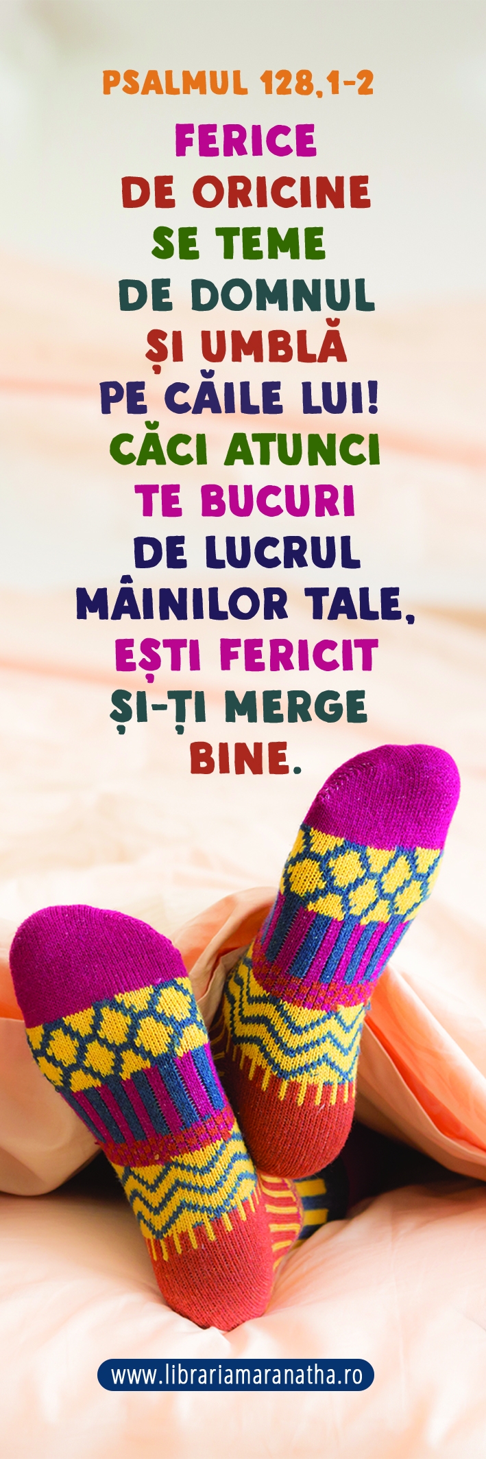 Semn de carte - Ferice de oricine se teme de Domnul (62) Semn de carte - Ferice de oricine se teme de Domnul (62)