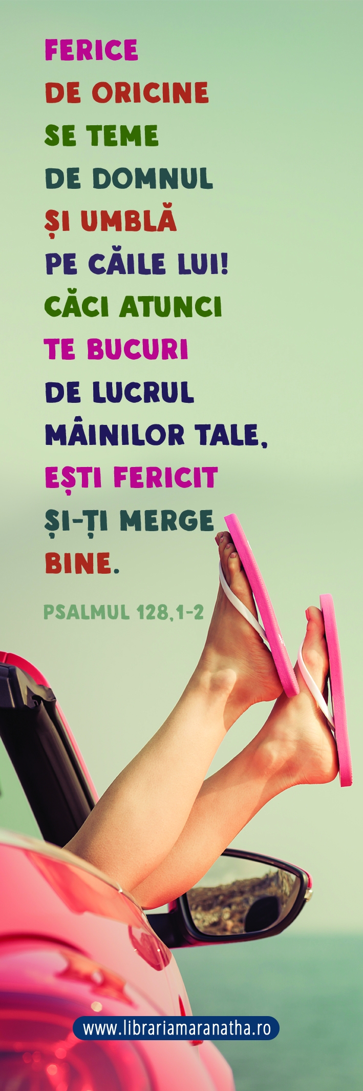 Semn de carte - Ferice de oricine se teme de Domnul (49) Semn de carte - Ferice de oricine se teme de Domnul (49)