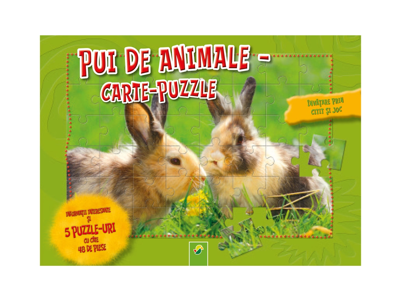 Carte-puzzle Pui de Animale (+ 6 ani) Carte-puzzle Pui de Animale (+ 6 ani)