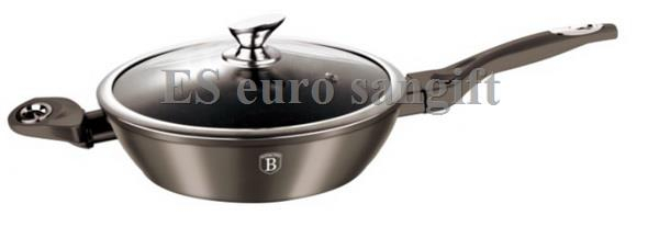 Cadouri pentru casa - Cratita adanca cu capac 24 cm Cadouri pentru casa - Cratita adanca cu capac 24 cm