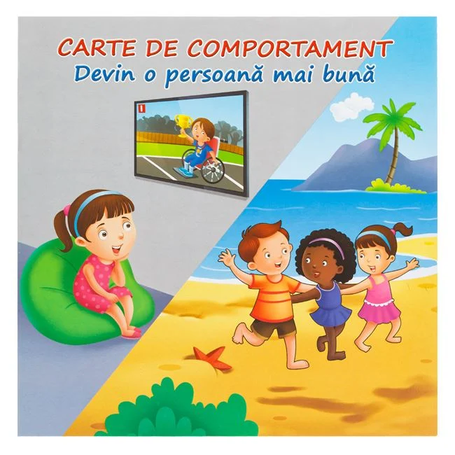 Carte de Comportament ”Devin o persoana mai buna” 12F - 23.5x23.5cm Carte de Comportament ”Devin o persoana mai buna” 12F - 23.5x23.5cm