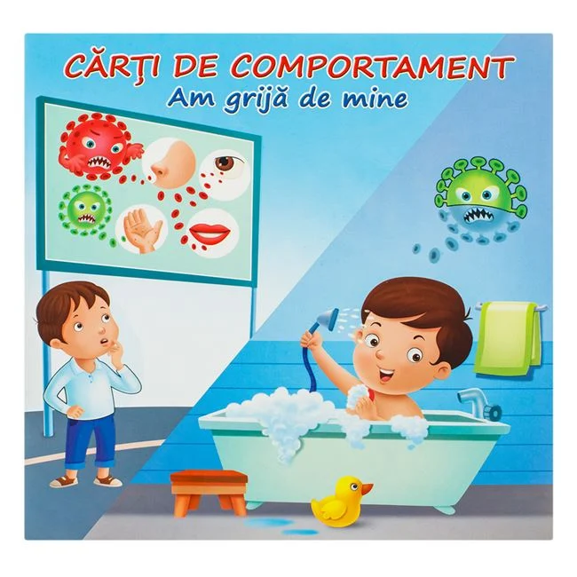 Carte Educativa cu Bune Maniere ”Am grija de mine” 23.5x23.5cm Carte Educativa cu Bune Maniere ”Am grija de mine” 23.5x23.5cm