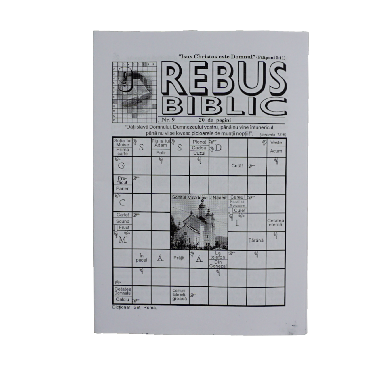 Rebus biblic - nr. 9 Rebus biblic - nr. 9