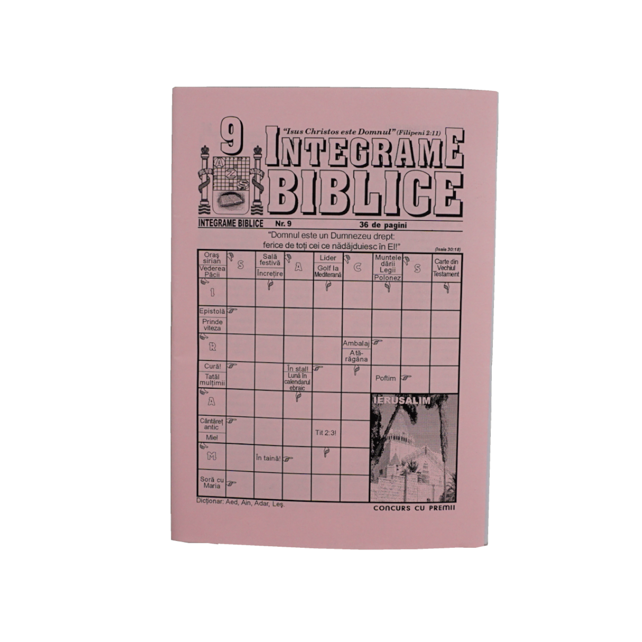 Integrame biblice - nr. 9 Integrame biblice - nr. 9