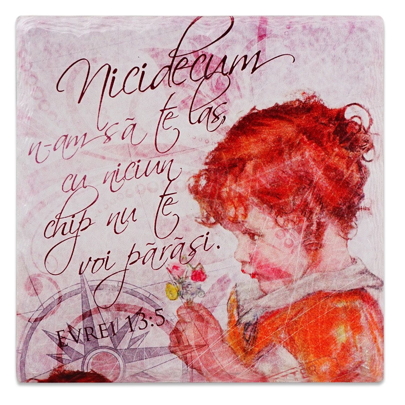 Aplica vintage patrata - Nicidecum n-am sa te las Aplica vintage patrata - Nicidecum n-am sa te las