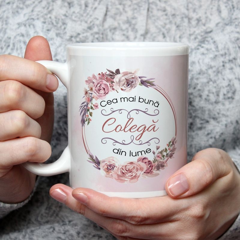 Cană personalizată cu poză – Colegă Cană personalizată cu poză – Colegă